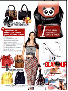 REVISTA GLAMOUR - O NOVO JEITO DE USAR A MODA