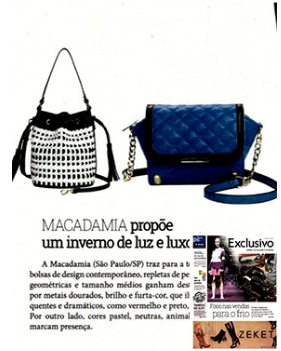 EXCLUSIVO - MACADAMIA PROPÕE UM INVERNO DE LUXO