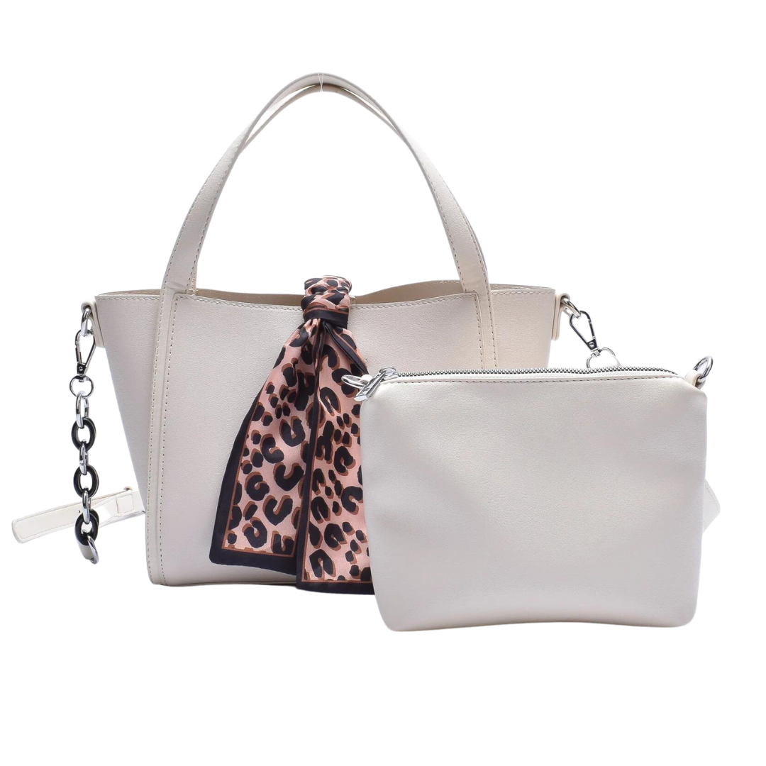 Mini Shopper Lenço com Necessaire