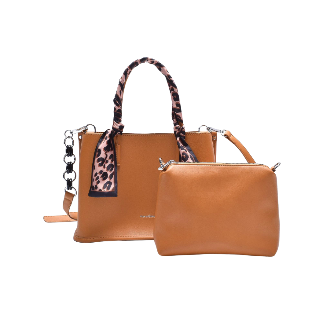 Mini Tote Lenço com Necessaire